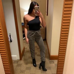 One shoulder bodysuit